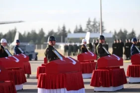 Türkiye kahraman Şehitlerini Uğurluyor İlk Tören Ankara'da