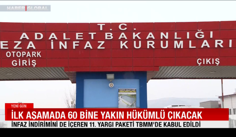 11. Yargı paketi Meclis’te kabul edildi: İlk aşamada 60 bine yakın hükümlü çıkacak