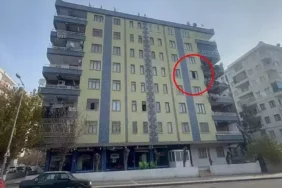3 aylık bebeğini 4’üncü kattan attı