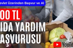 7000 TL Gıda Yardımı Başvurusu ve Başvuru Formu (E-Devlet –
