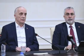 Bakan Işıkhan İle Türk-İş Başkanı Atalay Arasında Görüşme