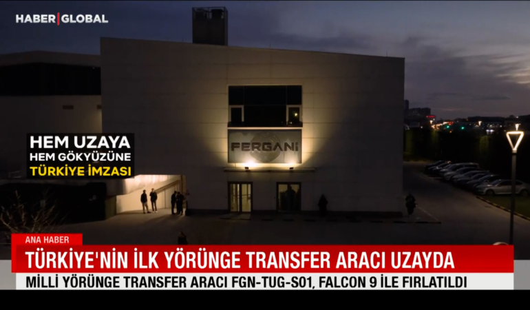 Türkiye’nin ilk yörünge transfer aracı uzayda