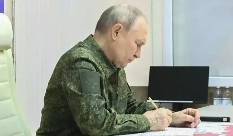 Putin’den Avrupa’ya Rest Savaş İstiyorsanız, Biz Hazırız