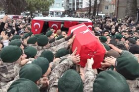 Şehit Polis, Görev Arkadaşlarının Omzunda Dualarla Uğurlandı