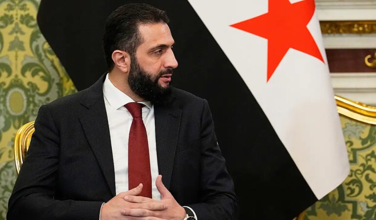 Suriye Devlet Başkanı Eş-Şara İsrail Hayaletlerle Savaşıyor