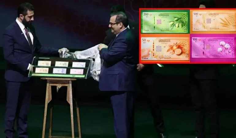Suriye’nin Yeni Banknotları Tanıtıldı