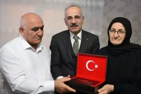 Bakan Uraloğlu'ndan şehit ailesine ziyaret