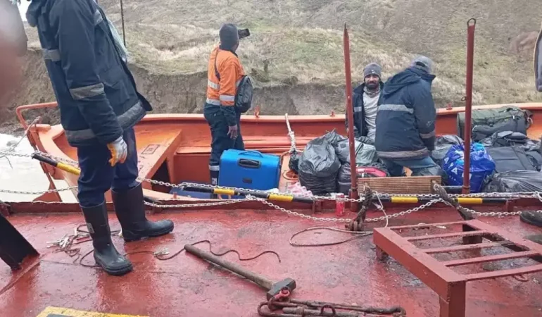 Karadeniz'de Türk gemisi karaya oturdu