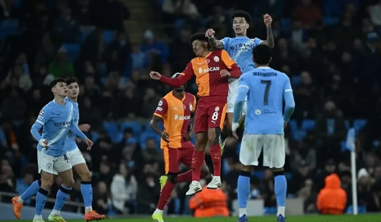 Manchester City’ye 2-0 Yenilen Galatasaray Şampiyonlar Ligi’nde Play-Off’larda
