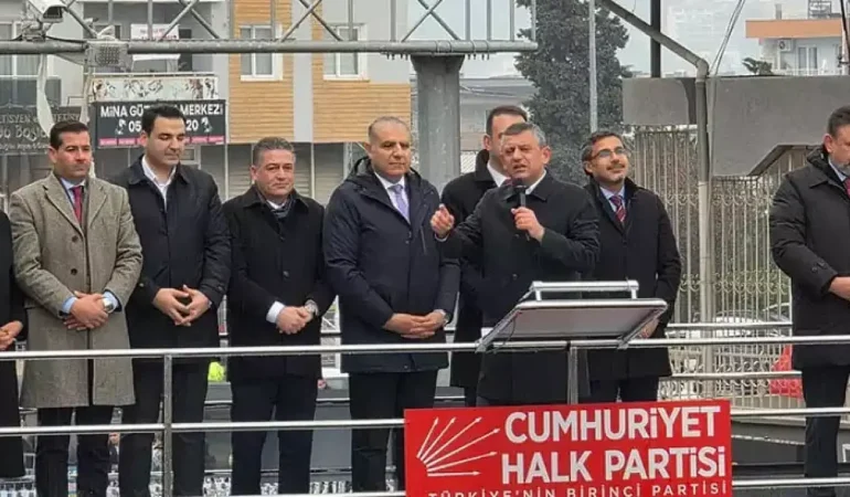 Özgür Özel Hatay’da Millet İradesine Sahip Çıkıyor Mitingine Katıldı
