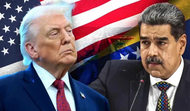Trump Maduro Ve Eşini Yakaladık