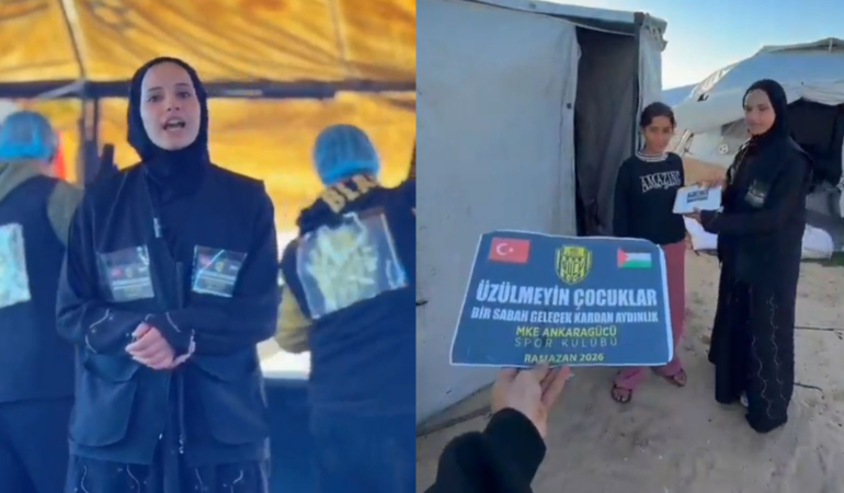Ankaragücü Gazze’de iftar verdi