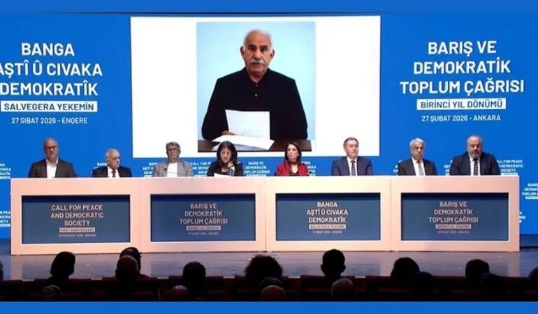 DEM Parti Heyeti, Öcalan’ın İkinci 27 Şubat Mesajını Okudu
