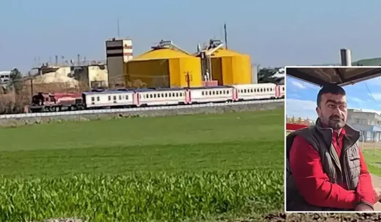 Diyarbakır’da trenin çarptığı yaya öldü