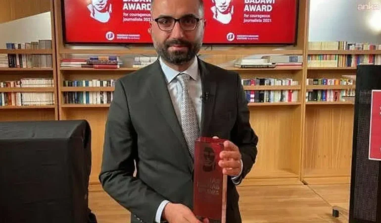 Gazeteci Alican Uludağ Ankara'da gözaltına alındı!