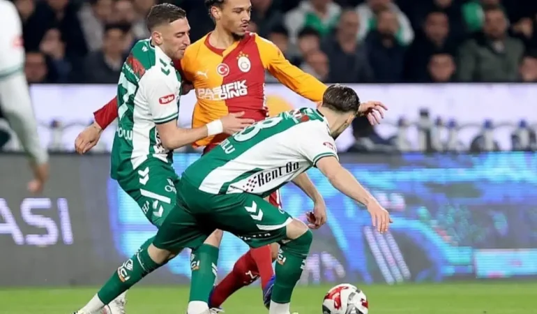 Lider Galatasaray Konya’da Yıkıldı