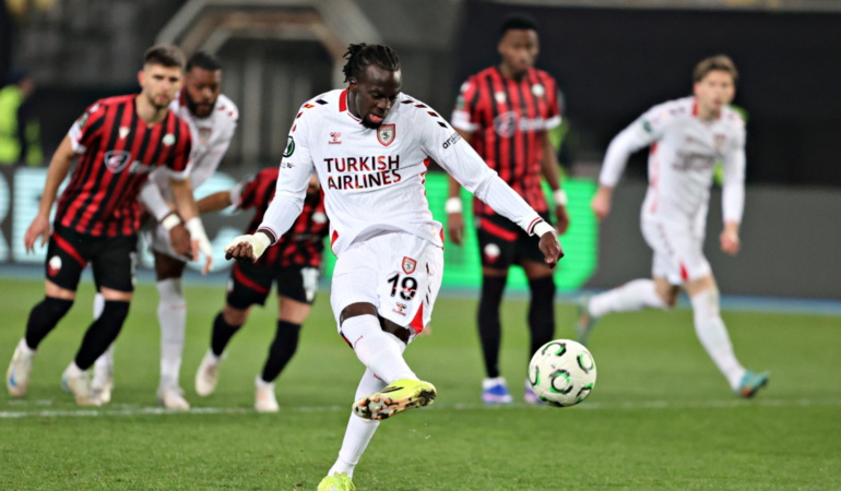 MAÇ ÖZETİ | Shkendija 0-1 Samsunspor (UEFA Konferans Ligi)