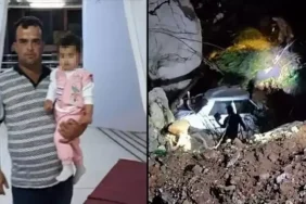 Otomobiliyle dereden geçerken sele kapılıp öldü