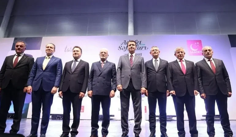 Saadet Partisi, siyasi partileri Adalet Sofraları’nda buluşturdu