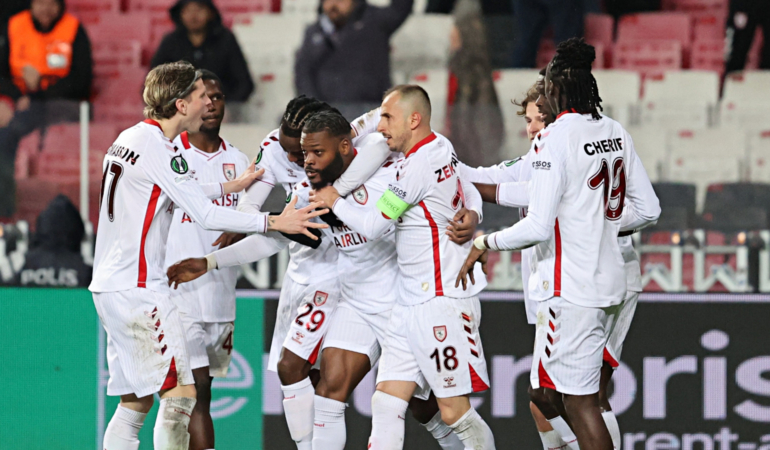 MAÇ ÖZETİ | Samsunspor 4-0 Shkendija (UEFA Konferans Ligi)