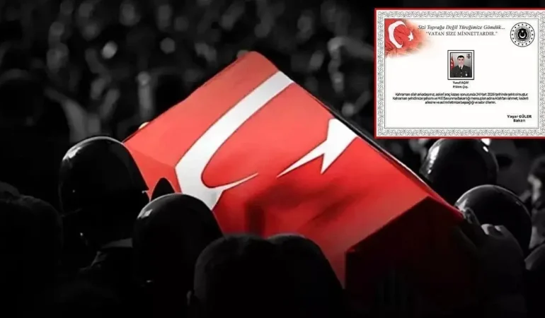 Ağrı Doğubeyazıt’ta 1 Askerimiz Şehit Oldu