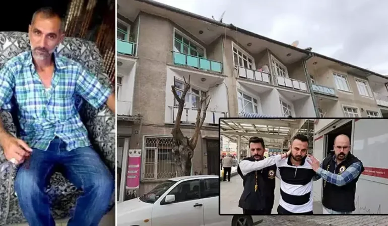 Babasını boğdu, cesediyle aynı evde kaldı