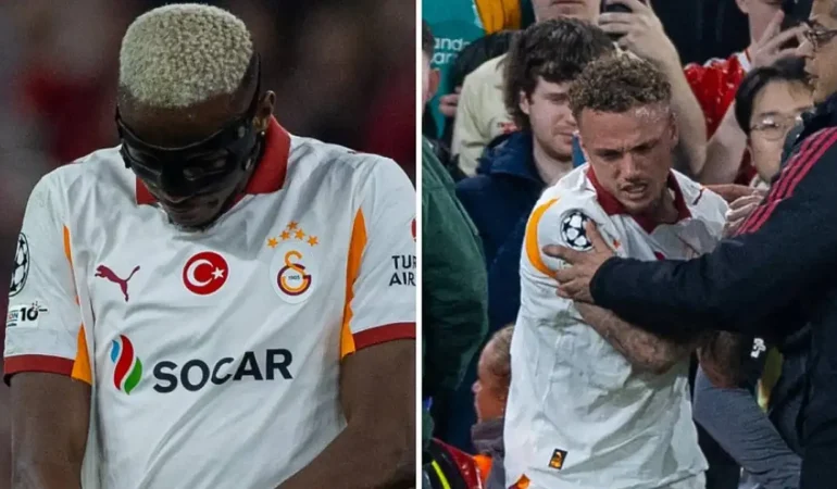 Galatasaray’da Osimhen’in kolu kırıldı, Noa Lang ameliyat edilecek
