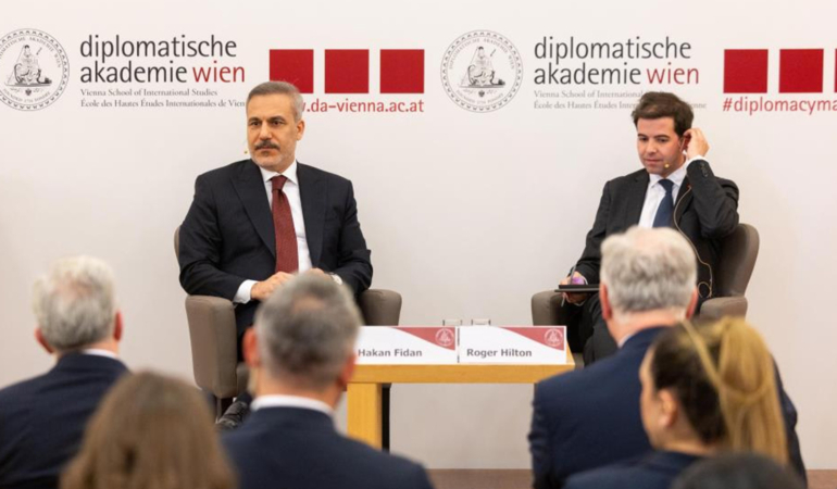 Bakan Fidan, Viyana Diplomasi Akademisi’nde düzenlenen konferansa katıldı