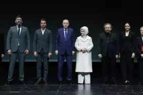 Cumhurbaşkanı Erdoğan ‘Bir Adam Yaratmak’ filminin galasına katıldı
