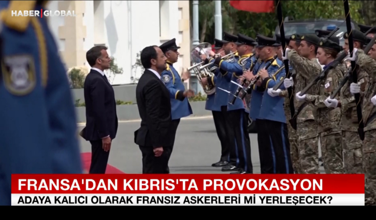 Fransa’dan Kıbrıs’ta provokasyon