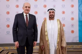 TBMM Başkanı Kurtulmuş Arap Parlamentosu Başkanı Alyammahi İle Görüştü