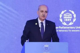 TBMM Başkanı Numan Kurtulmuş Kadın Parlamenterler Forumu'nda konuştu