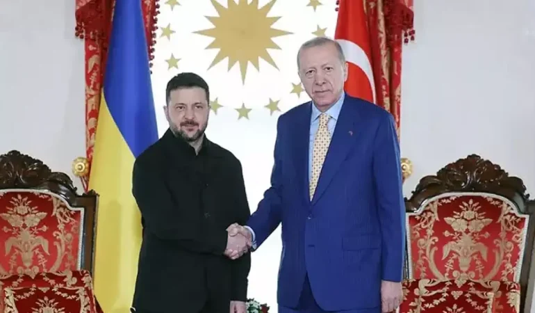 Zelenski İle Cumhurbaşkanı Erdoğan’ın Görüşmesi Başladı
