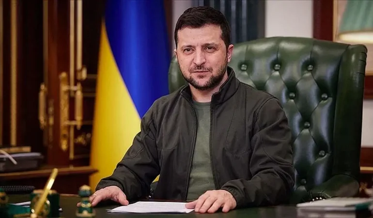 Zelenskiy'den Rusya'ya zeytin dalı! "Ruslar saldırılarını durdurursa, biz de aynı şekilde karşılık vermeye hazırız"