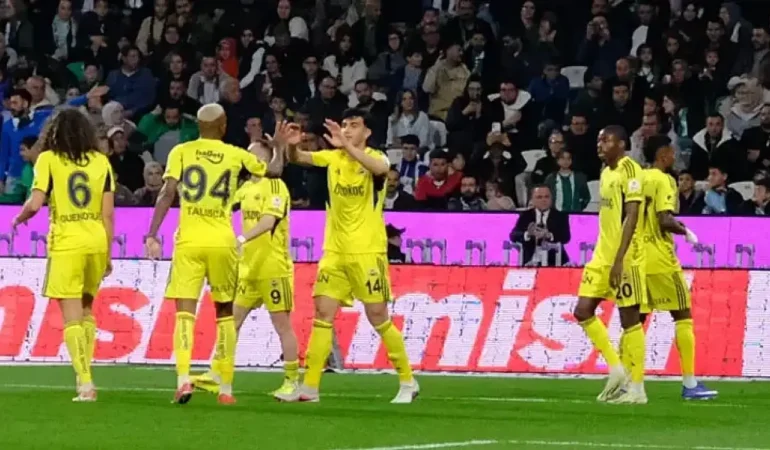Fenerbahçe Konya Deplasmanında Zorlanmadı