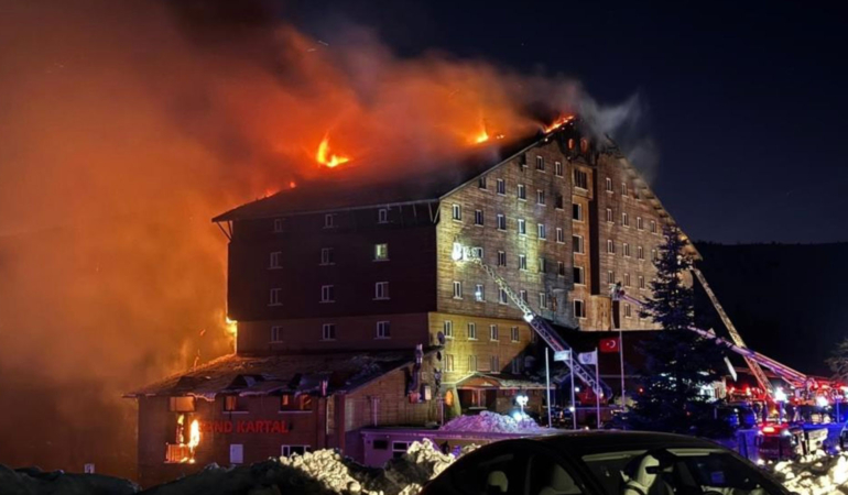 Grand Kartal Otel yangını davasında istinaf kararı onadı