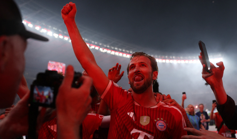 Harry Kane alev aldı, Bayern Münih kupayı da kazandı