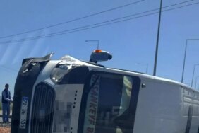 Minibüs ile otomobil çarpıştı: 5 yaralı