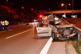 Tırla çarpışan otomobil hurdaya döndü: 18 yaşındaki genç hayatını kaybetti