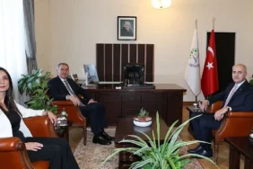 TBMM Başkanı Kurtulmuş, DEM Parti Eş Genel Başkanları Hatimoğulları ve Bakırhan'ı ziyaret etti
