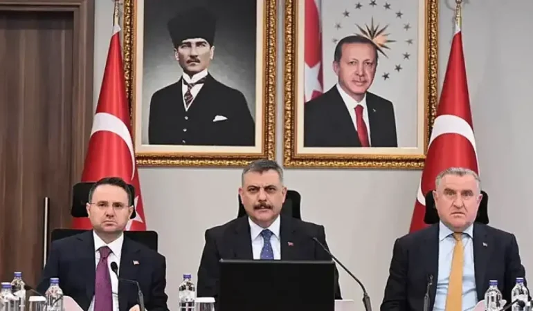 Bakanlar, 'Spor Güvenliği Değerlendirme' toplantısında bir araya geldi