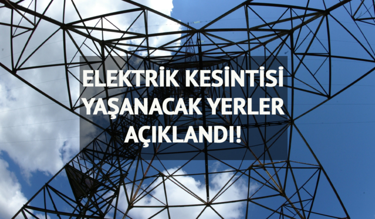İstanbul’un pek çok ilçesinde elektrik kesintisi olacak, saatler sürecek