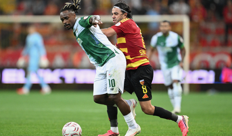 Bursaspor, Kayserispor’u deplasmanda devirdi