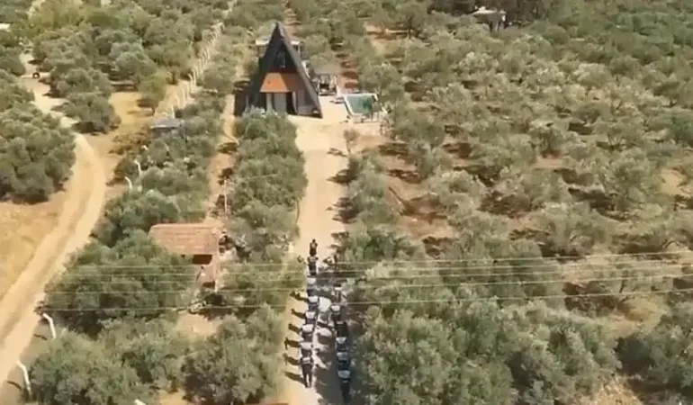 Çiftliği uyuşturucu imalathanesine dönüştürmüşler