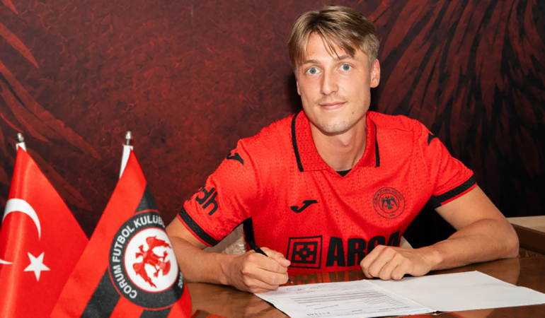 Çorum FK, Norveçli futbolcu Markus Karlsbakk’ı kadrosuna kattı