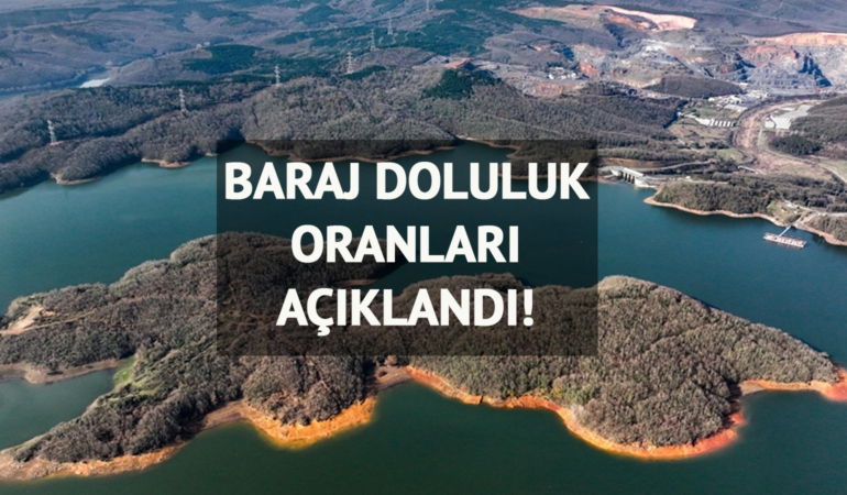 25 Ağustos İstanbul barajlarında doluluk oranı yüzde kaç?