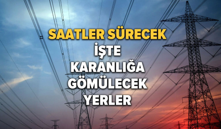 İstanbul’da elektrik kesintisi yaşanacak o ilçeler! BEDAŞ paylaştı
