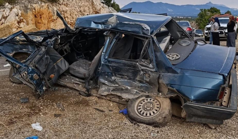 Konya’da tırla otomobil çarpıştı: 1 ölü, 3 yaralı