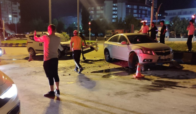 Muş’ta trafik kazası: 2 yaralı