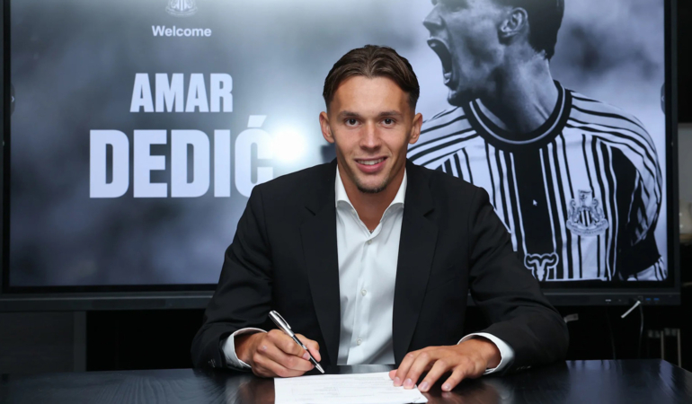 Newcastle United, Bosna Hersek futbolunun yıldız ismi Amar Dedic’i transfer etti
